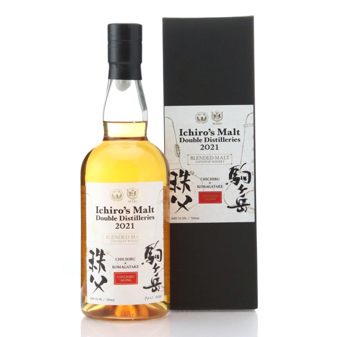 Ichiro’s Malt Double Distilleries 2021 Blended Malt: Chichibu x Komagatake N/Acl 53.50% Japan Whisky