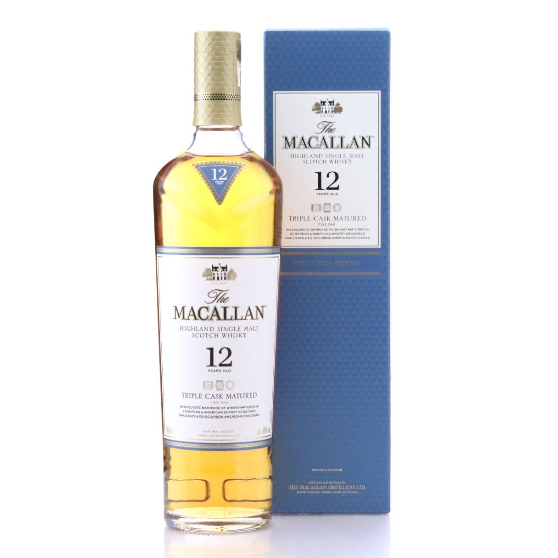 Macallan 12 Year Old Triple Cask Matured N/Acl 40.00% Scotland Whisky
