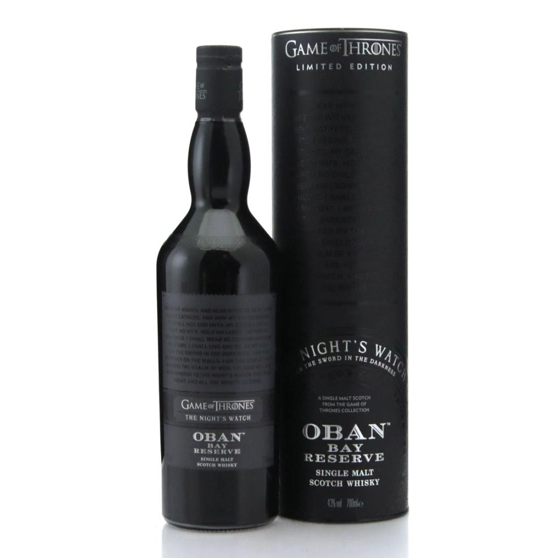Oban Bay Reserve Game of Thrones – The Night’s Watch N/Acl 43.00% Scotland Whisky 