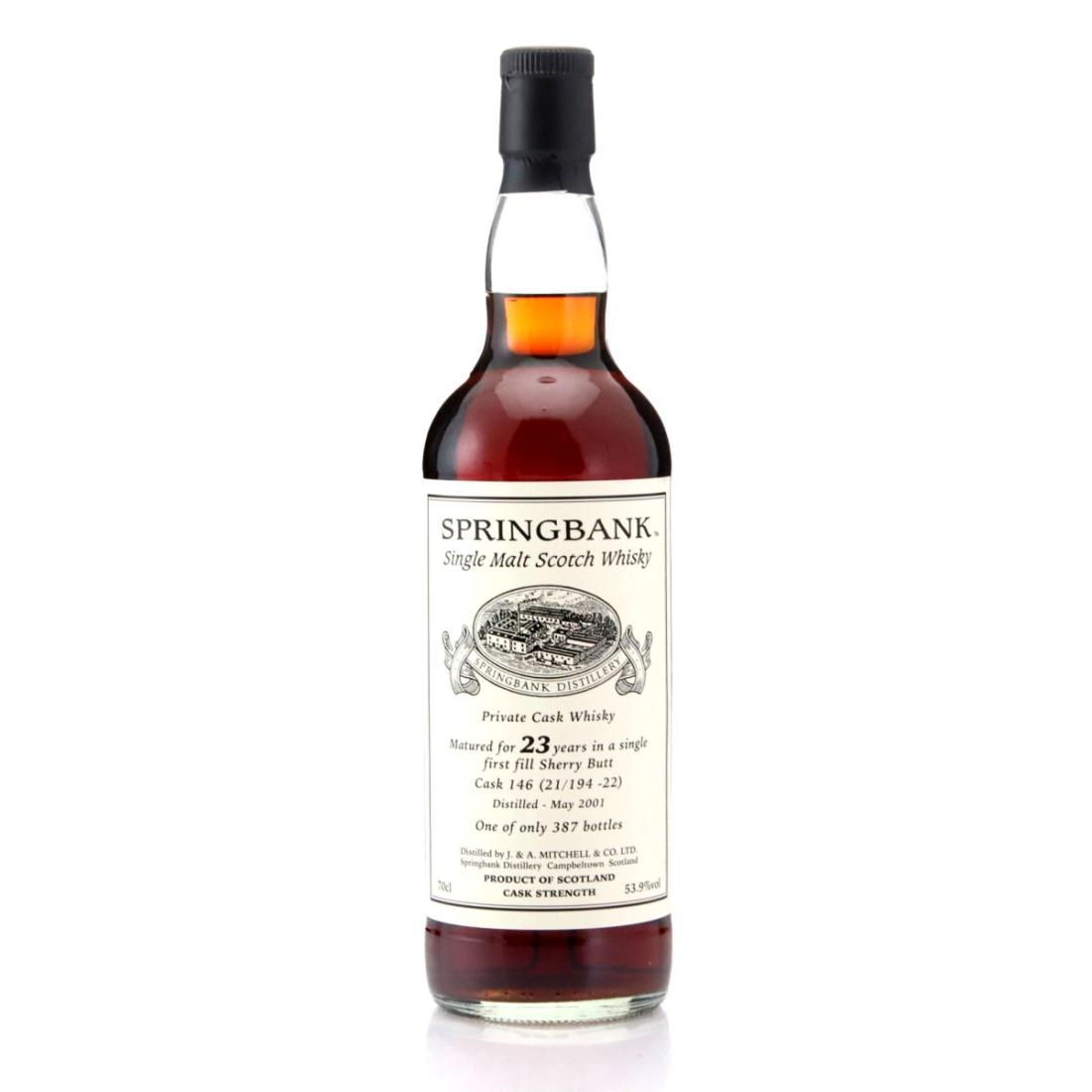 Springbank 2001 23 Year Old N/Acl 53.90% Scotland Whisky 