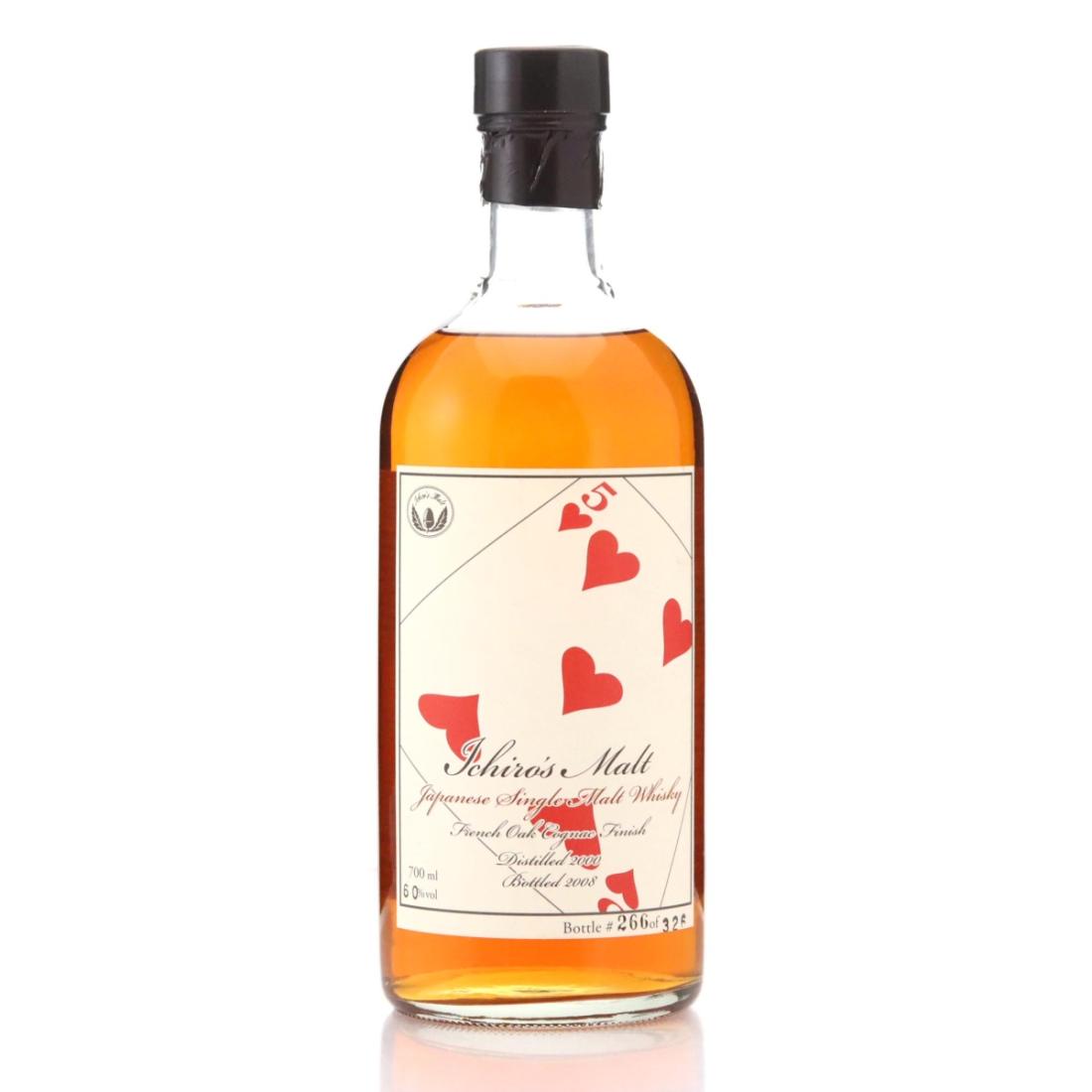 Hanyu 2000 Ichiro’s Malt Card Series – Five of Hearts N/Acl 60.00% Japan Whisky 
