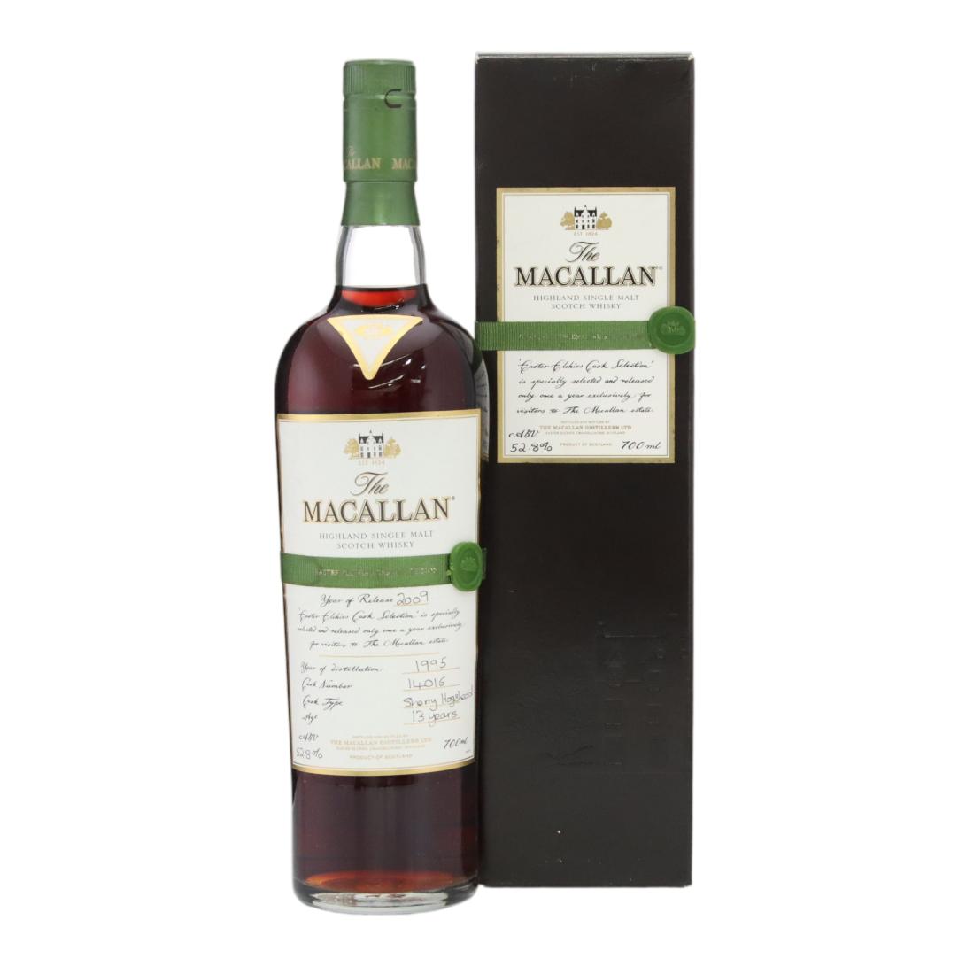 Macallan 1995 Easter Elchies Cask Selection 13 Year Old N/Acl 52.80% Scotland Whisky