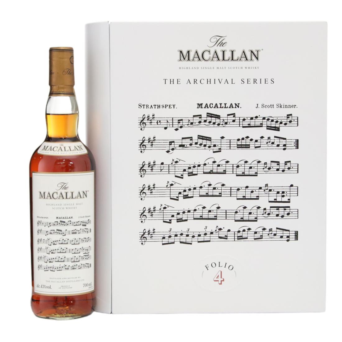 Macallan The Archival Series Folio 4 N/Acl 43.00% Scotland Whisky