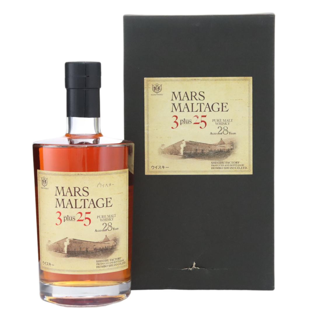 Mars Maltage 3 Plus 25 Pure Malt 28 Year Old N/Acl 46.00% Japan Whisky