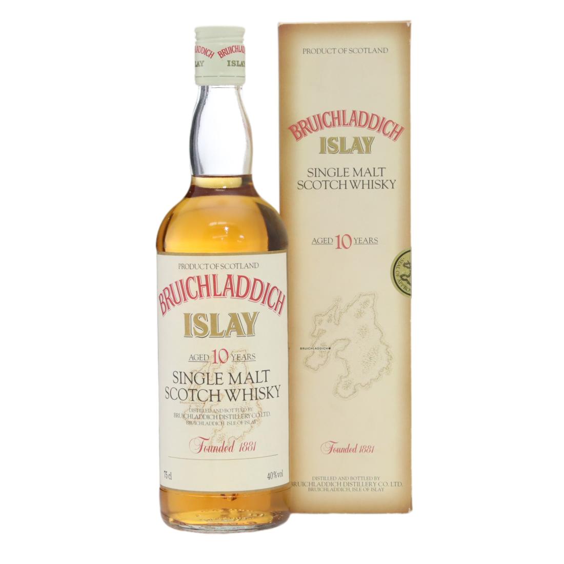 Bruichladdich 10 Year Old N/Acl 40.00% Scotland Whisky 