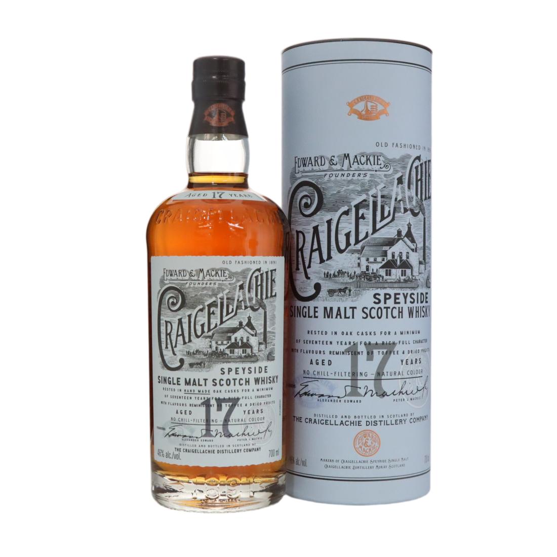 Craigellachie 17 Year Old N/Acl 46.00% Scotland Whisky