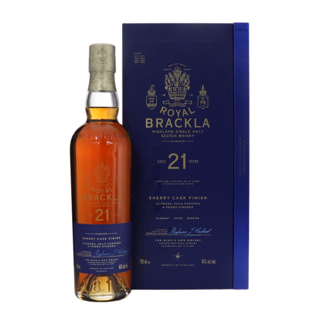 Royal Brackla 21 Year Old Sherry Cask Finish N/Acl 46.00% Scotland Whisky 