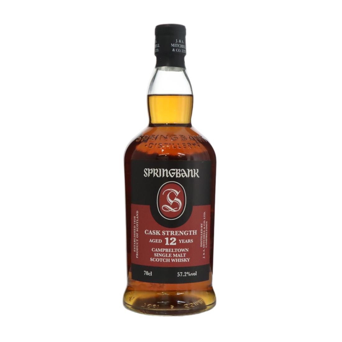 Springbank Cask Strength 12 Year Old N/Acl 57.20% Scotland Whisky