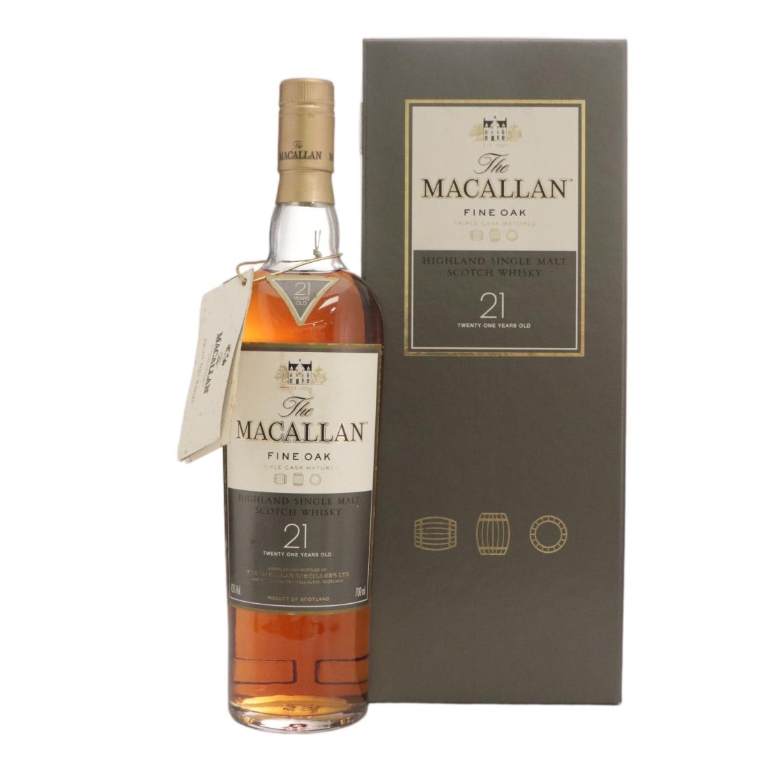 Macallan Fine Oak 21 Year Old N/Acl 43.00% Scotland Whisky
