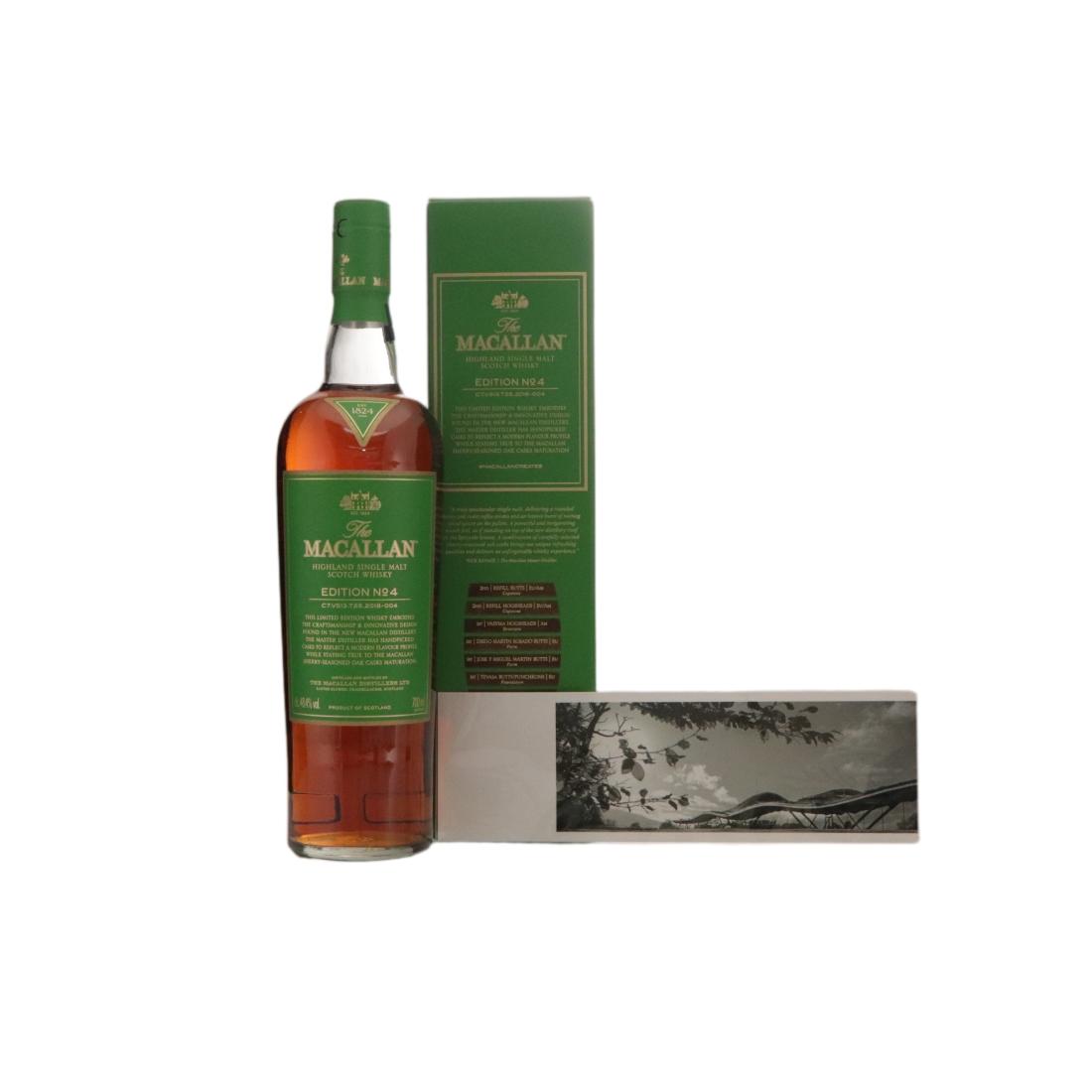 Macallan Edition No.4 – Signed, Limited Edition Distillery Print N/Acl 48.40% Scotland Whisky