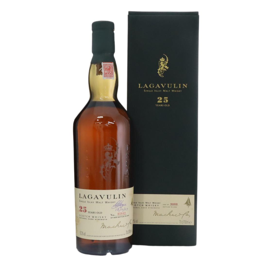 Lagavulin 25 Year Old Natural Cask Strength N/Acl 57.20% Scotland Whisky