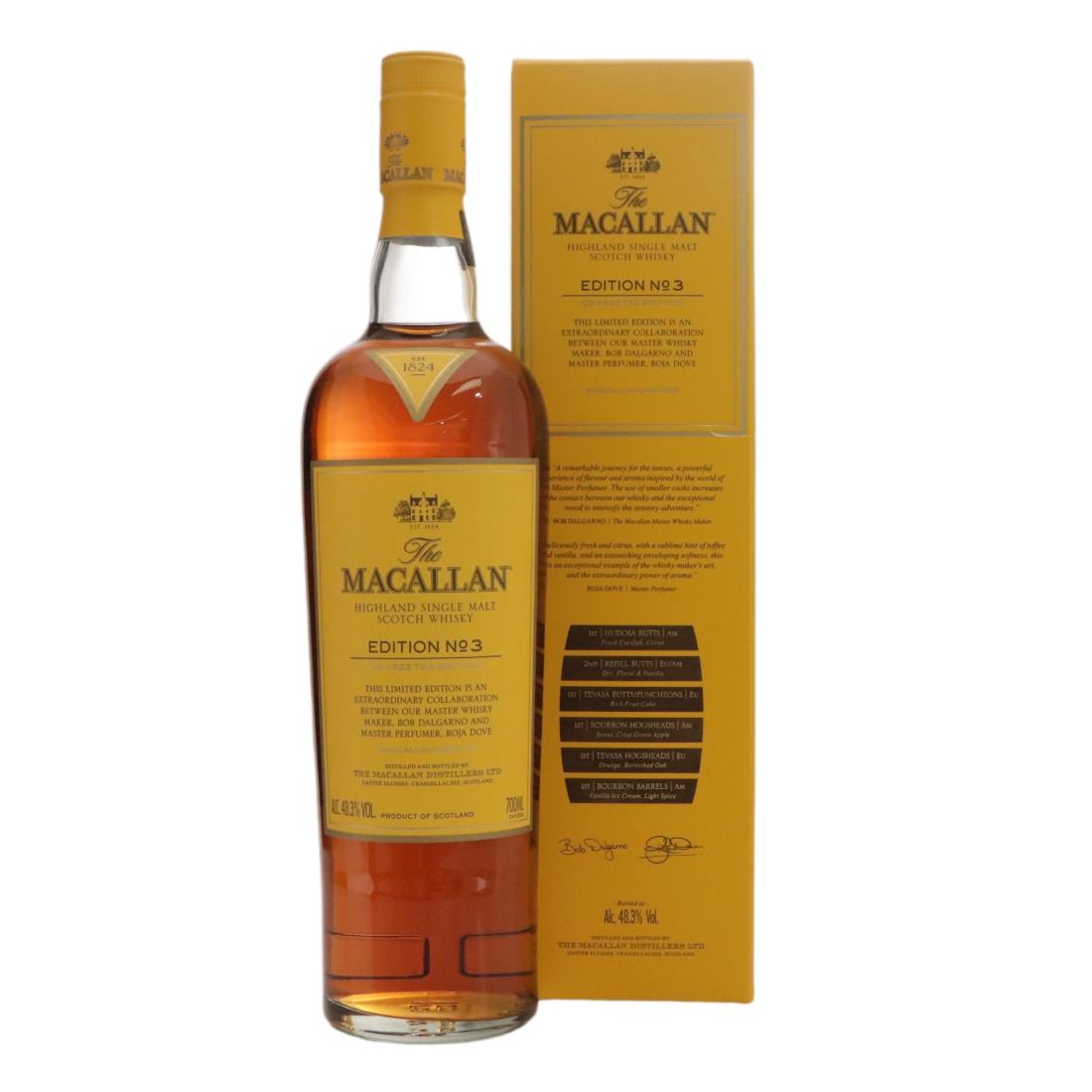 Macallan Edition No.3 N/Acl 48.30% Scotland Whisky
