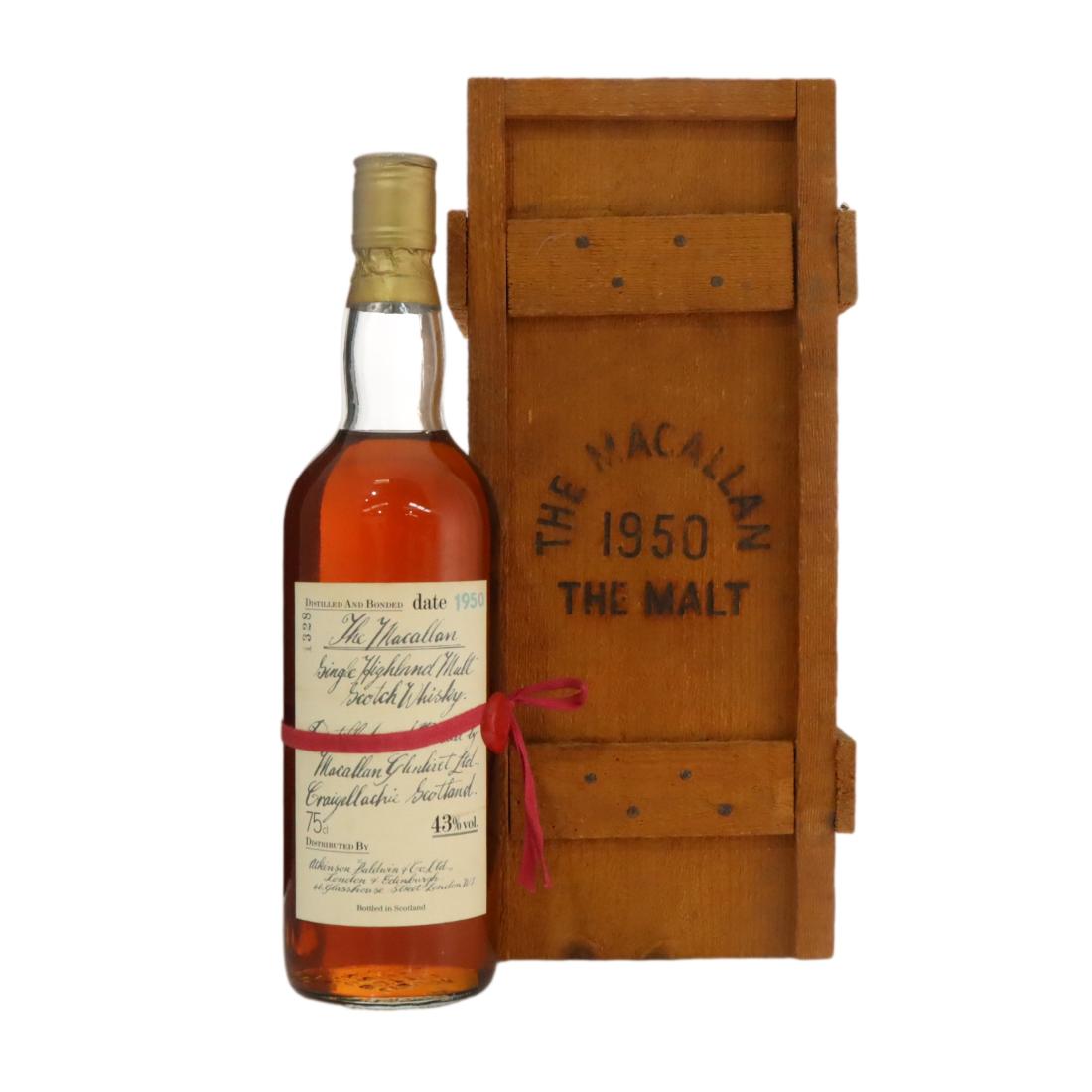 Macallan 1950 Red Ribbon N/Acl 43.00% Scotland Whisky