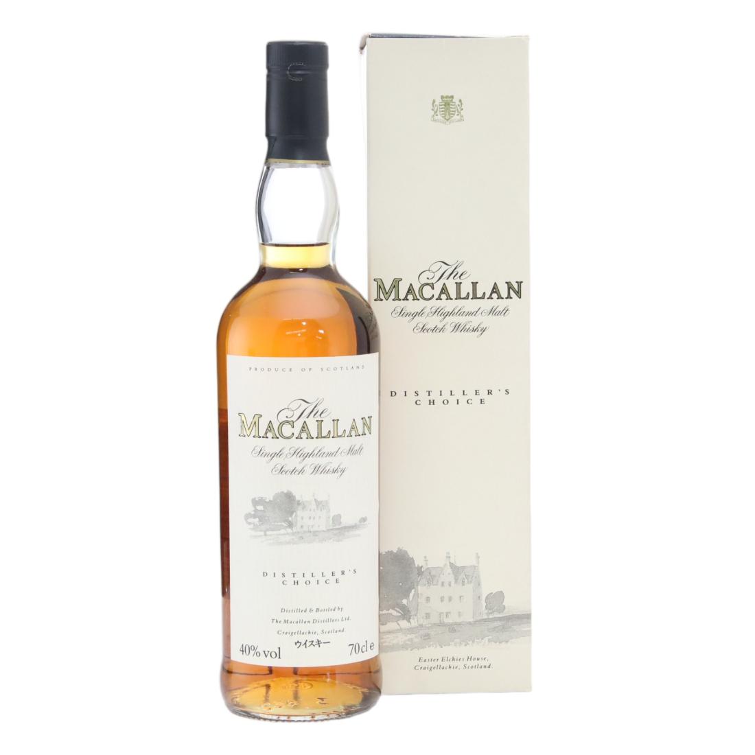 Macallan Distiller’s Choice N/Acl 40.00% Scotland Whisky
