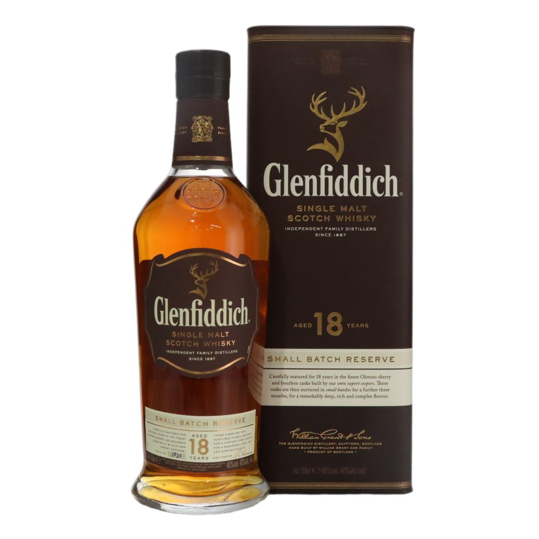Glenfiddich 18 Year Old Small Batch Reserve N/Acl 40.00% Scotland Whisky 