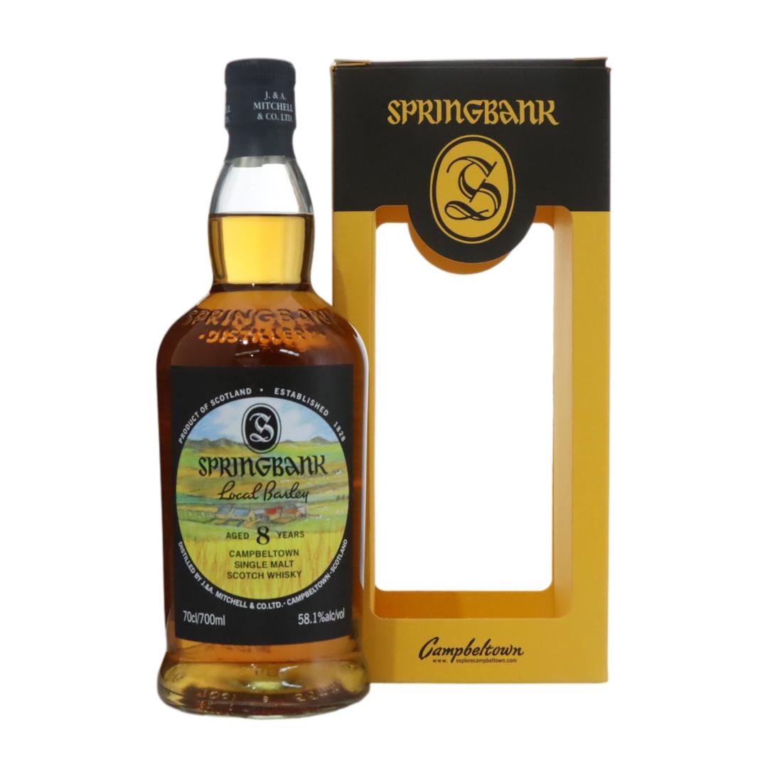 Springbank 2016 Local Barley 8 Year Old N/Acl 58.10% Scotland Whisky