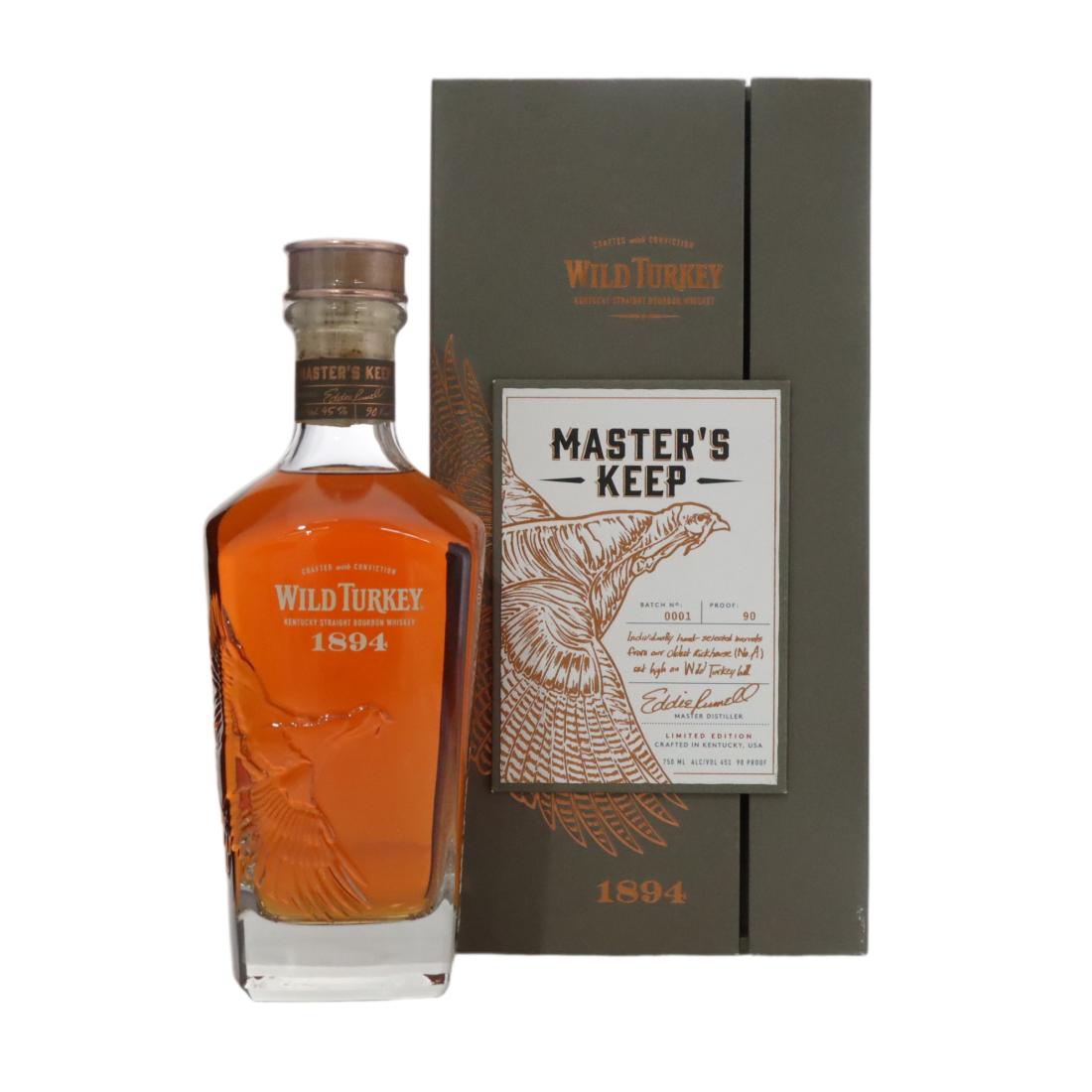 Wild Turkey Master’s Keep 1894 Straight Bourbon Batch No. 0001 N/Acl 45.00% USA Whisky