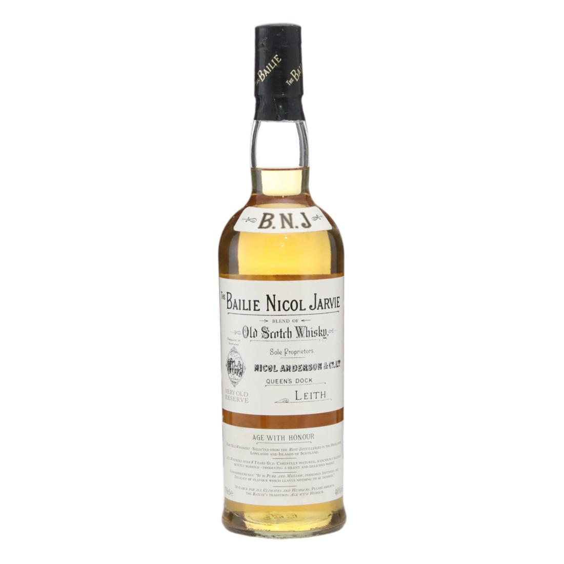 Bailie Nicol Jarvie Scotch Whisky N/Acl 40.00% Scotland Whisky 
