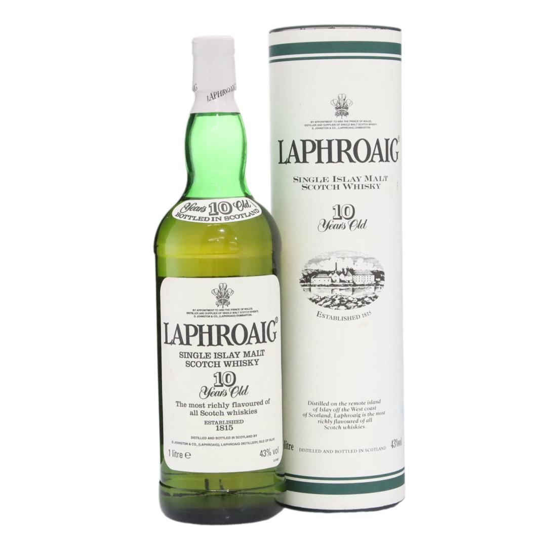 Laphroaig 10 Year Old Litre N/Acl 43.00% Scotland Whisky