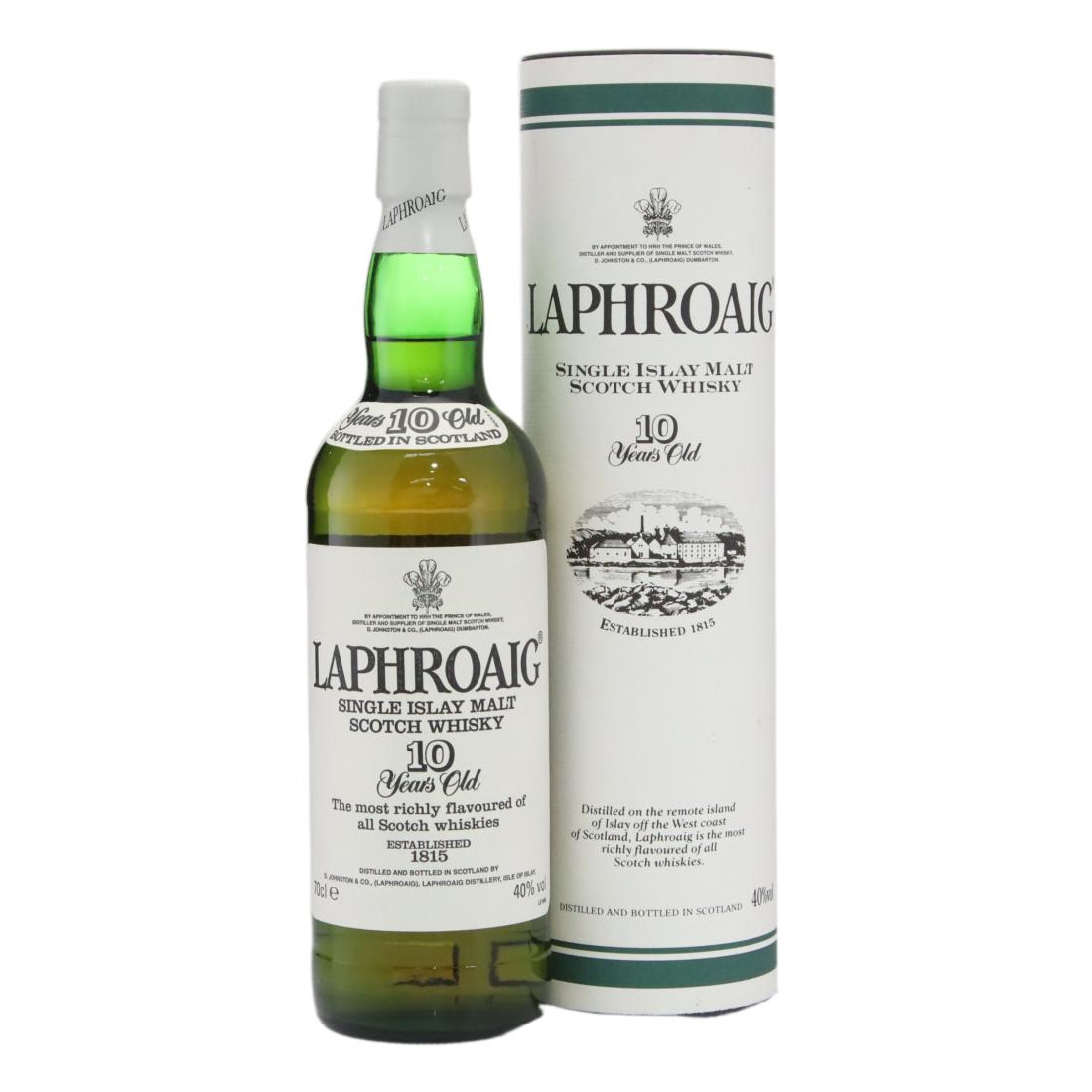 Laphroaig 10 Year Old N/Acl 40.00% Scotland Whisky 