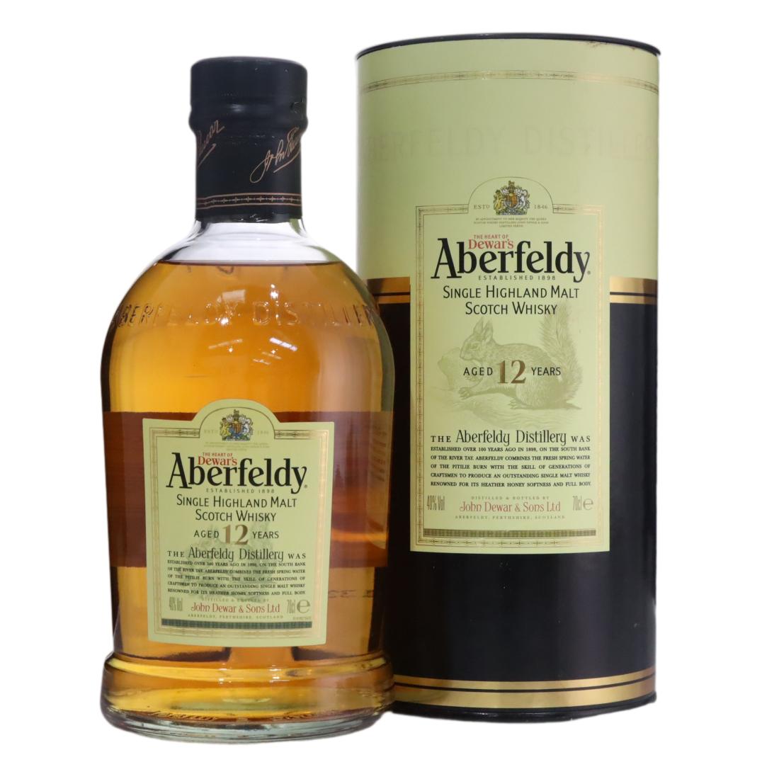 Aberfeldy 12 Year Old N/Acl 40.00% Scotland Whisky