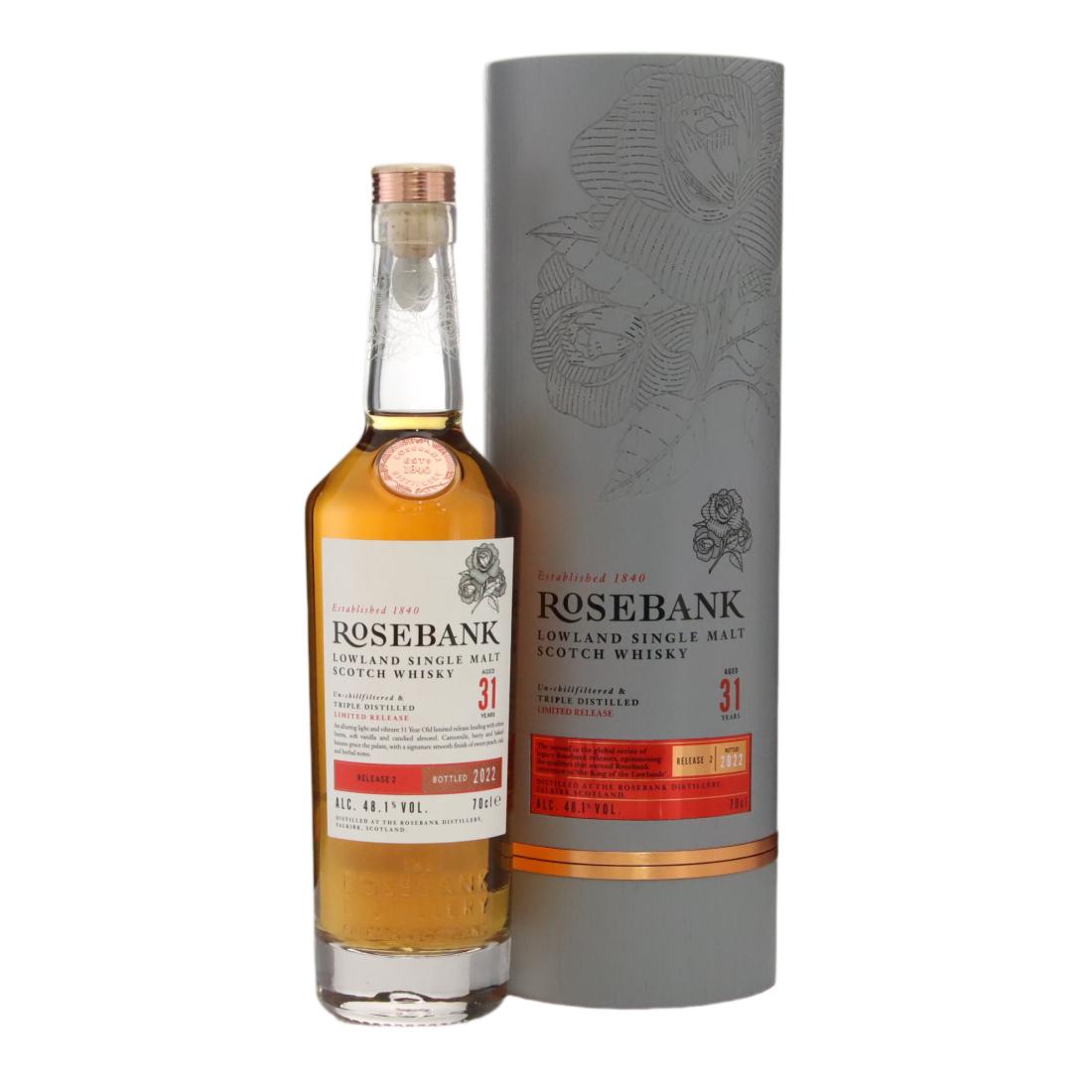 Rosebank 31 Year Old Release 2 N/Acl 48.10% Scotland Whisky