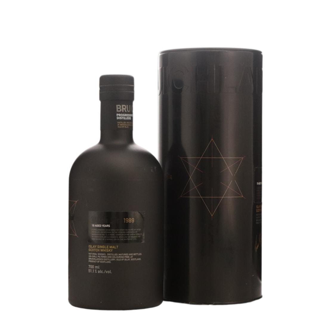 Bruichladdich 1989 Black Art 19 Year Old N/Acl 51.10% Scotland Whisky 