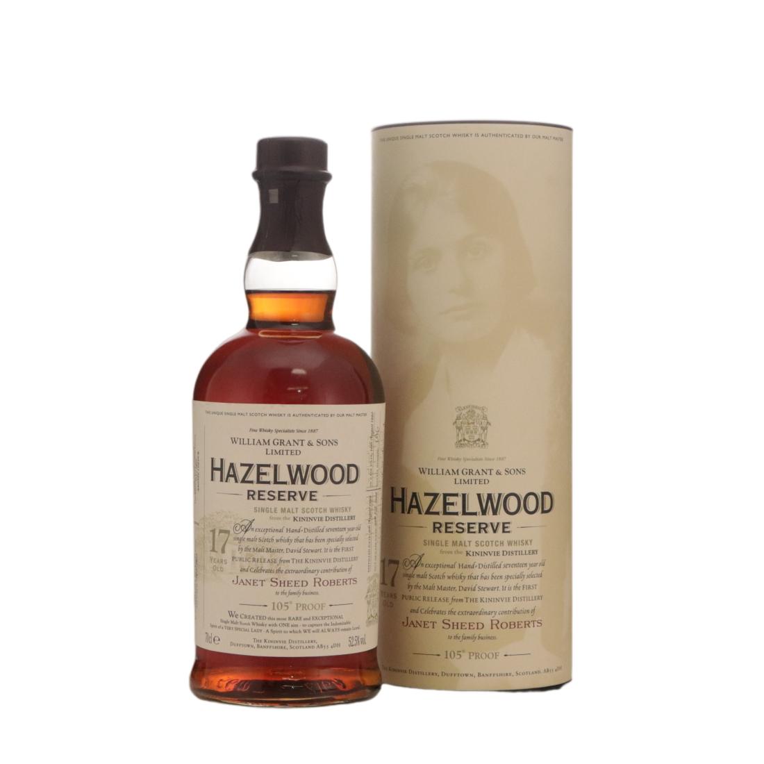 Hazelwood Reserve 17 Year Old N/Acl 52.50% Scotland Whisky