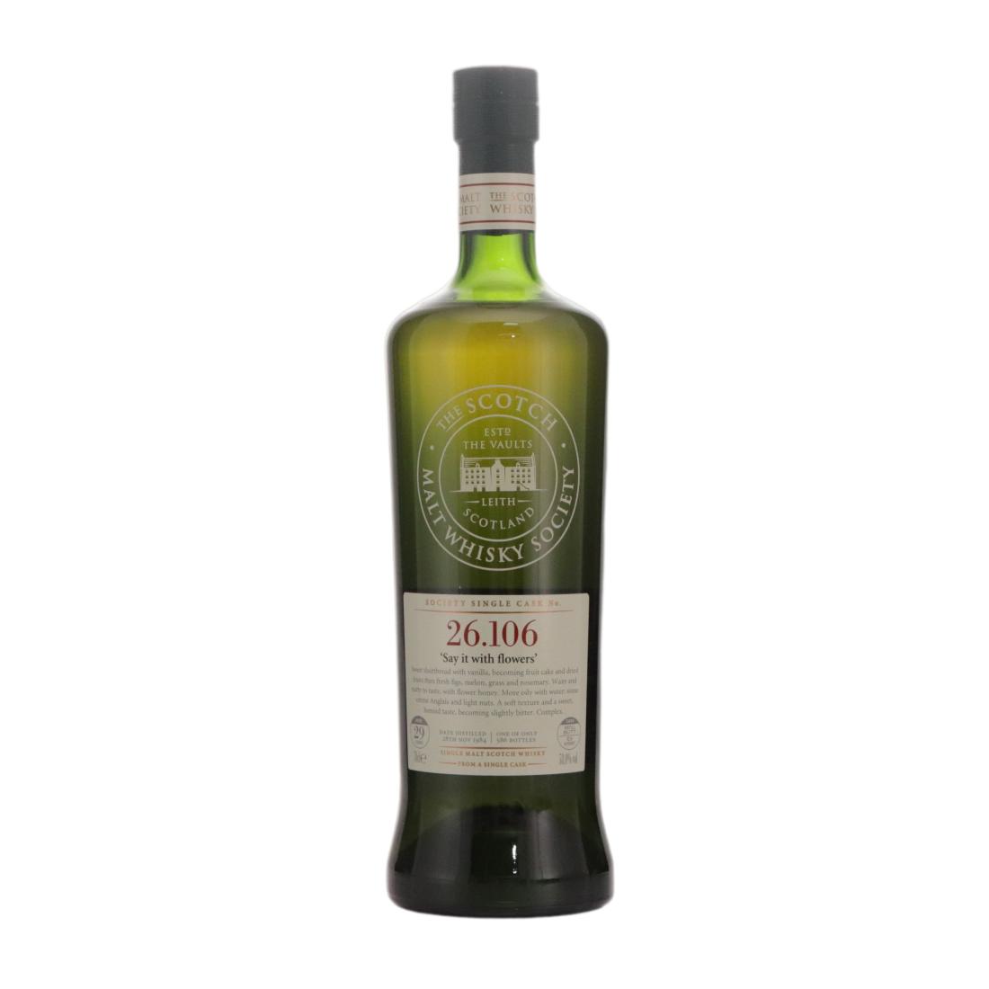 Clynelish 1984 SMWS 29 Year Old 26.106 – ‘Say it with flowers’ N/Acl 58.00% Scotland Whisky 