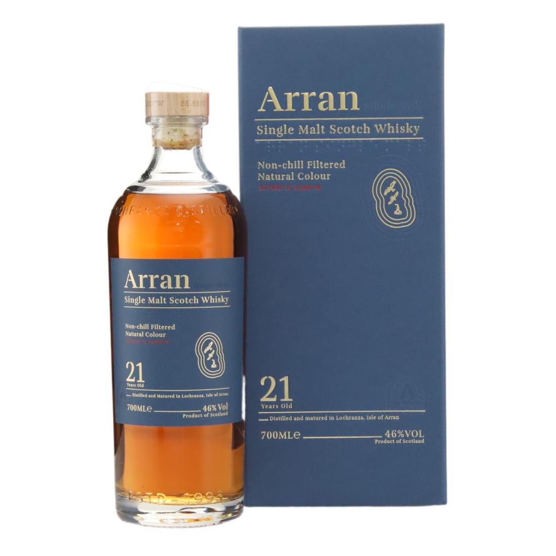 Arran 21 Year Old N/Acl 46.00% Scotland Whisky