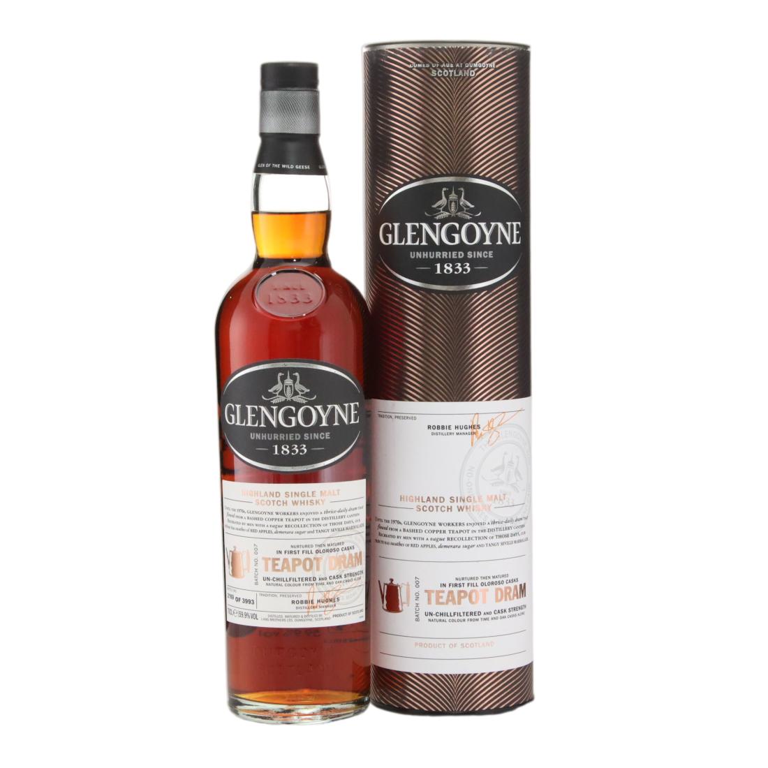 Glengoyne Teapot Dram Batch No.007 N/Acl 59.90% Scotland Whisky 