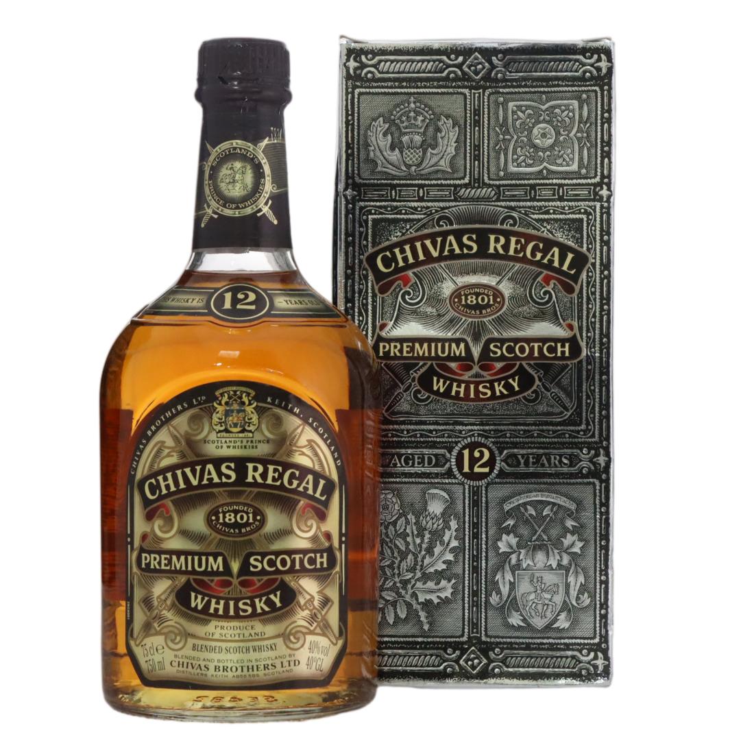 Chivas Regal 12 Year Old N/Acl 40.00% Scotland Whisky 