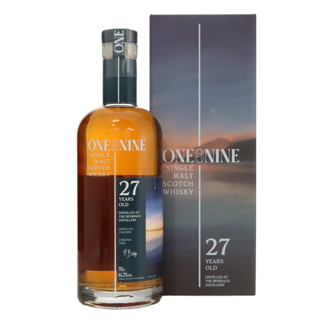 Benriach 1997 First Light 27 Year Old N/Acl 61.20% Scotland Whisky 