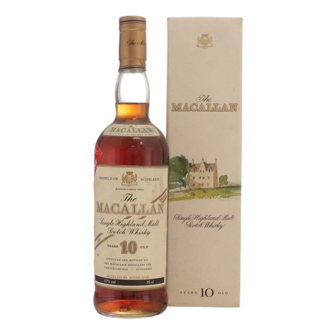 Macallan 10 Year Old 100° Proof N/Acl 57.00% Scotland Whisky