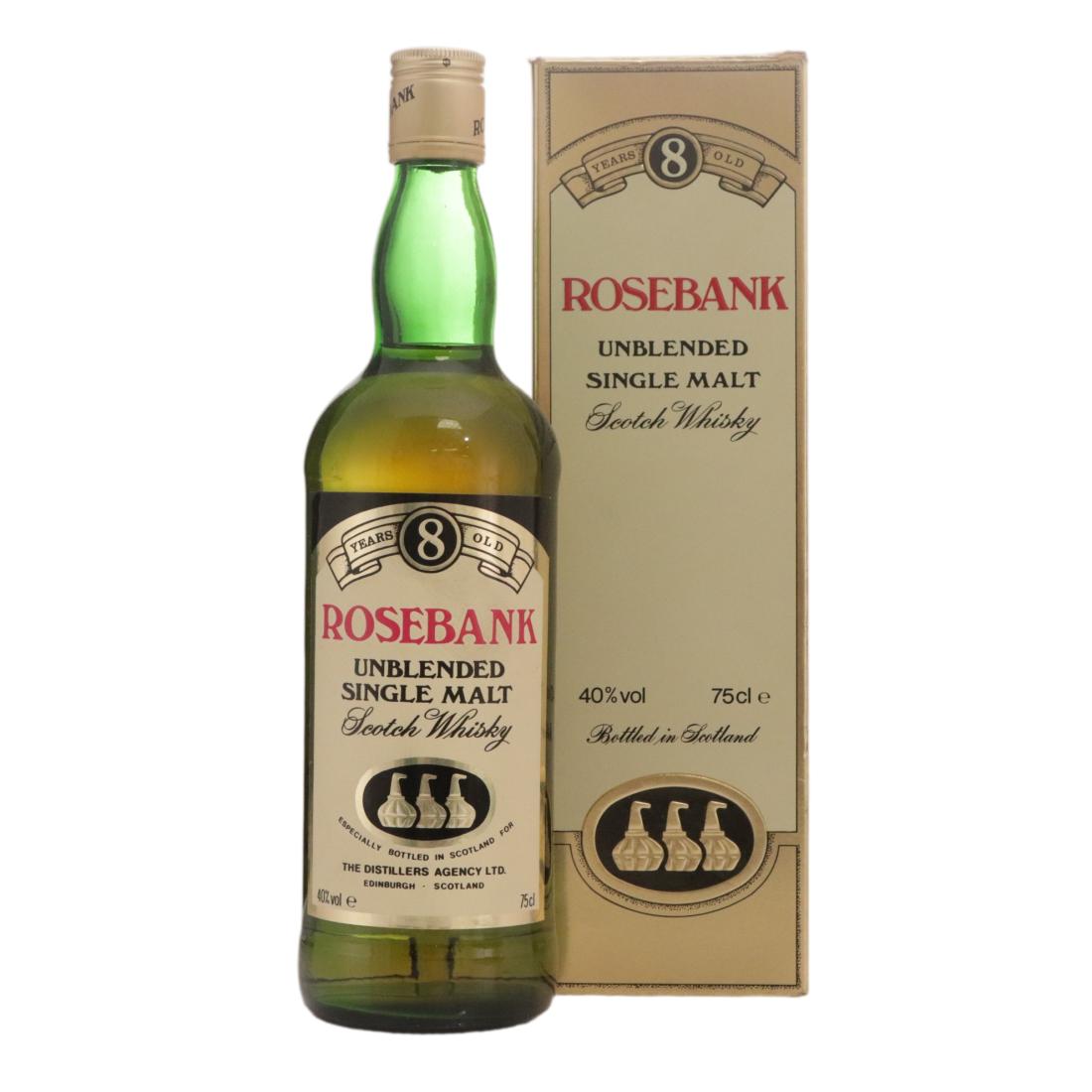 Rosebank 8 Year Old – The Distillers Agency N/Acl 40.00% Scotland Whisky 