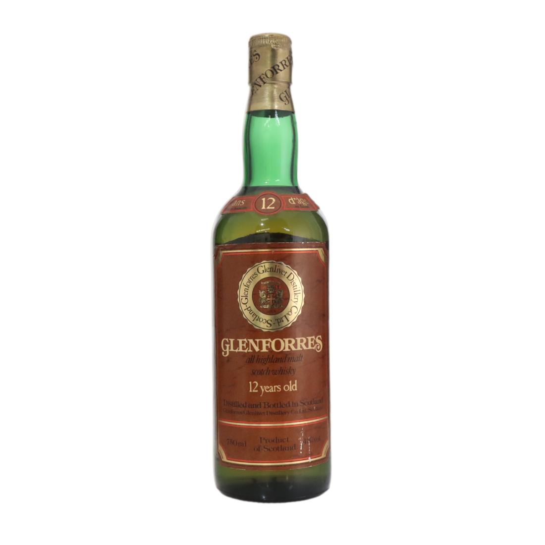 Glenforres 12 Year Old All Highland Malt N/Acl 43.00% Scotland Whisky 