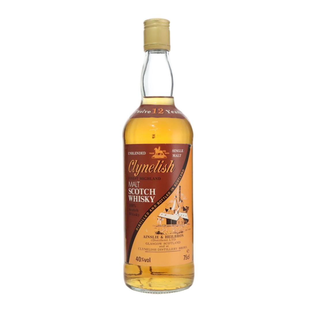 Clynelish 12 Year Old – Ainslie & Heilbron N/Acl 40.00% Scotland Whisky