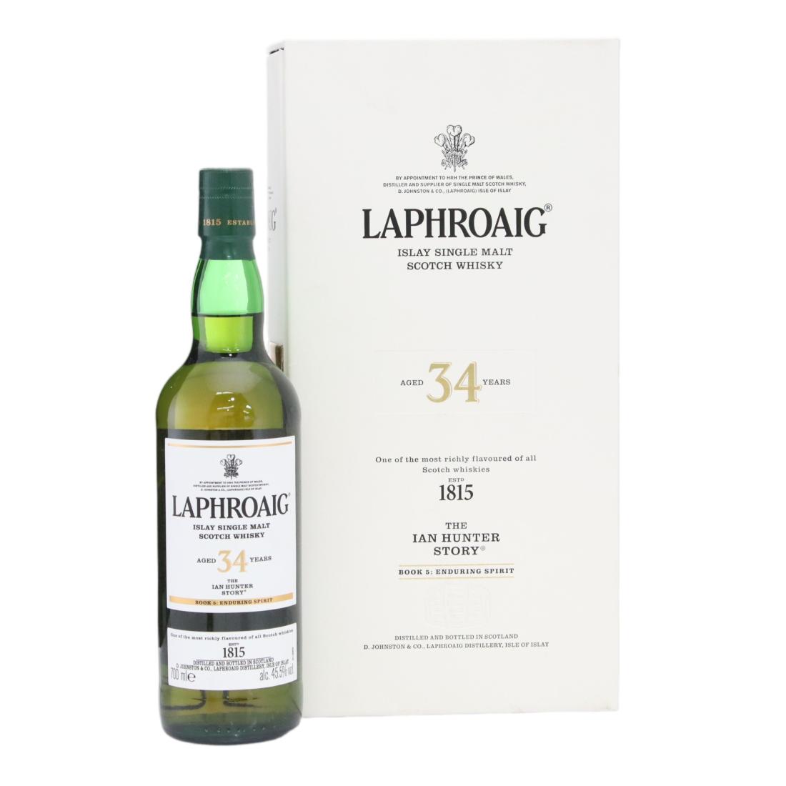 Laphroaig The Ian Hunter Story 34 Year Old – Book 5: Enduring Spirit N/Acl 45.50% Scotland Whisky