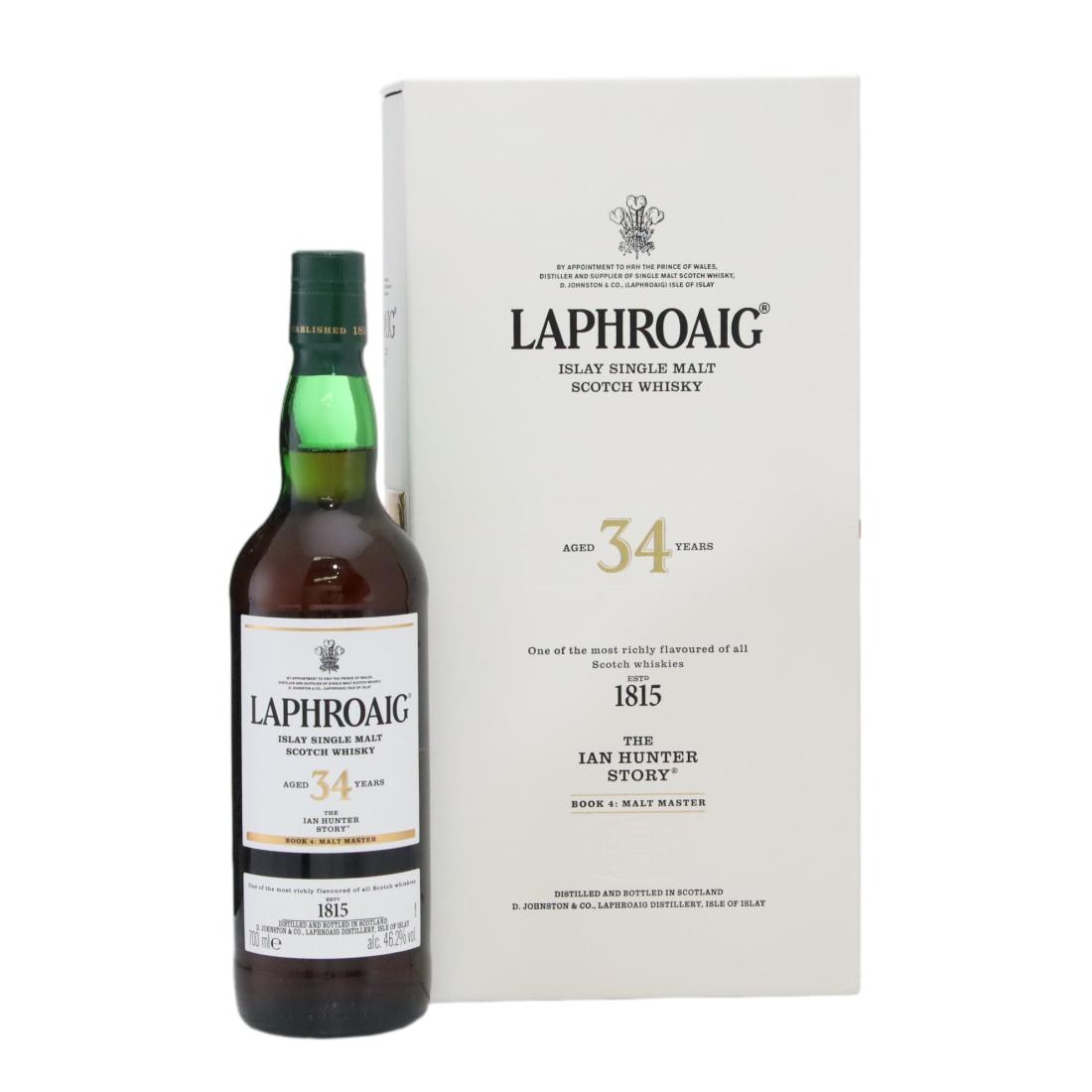 Laphroaig The Ian Hunter Story 34 Year Old – Book 4: Malt Master N/Acl 46.20% Scotland Whisky