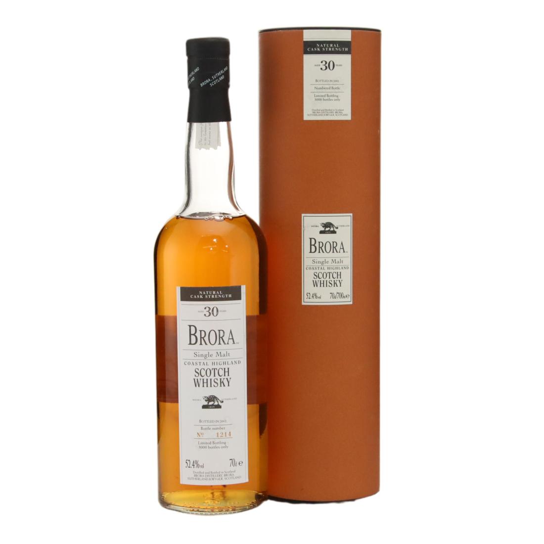 Brora 30 Year Old Natural Cask Strength N/Acl 52.40% Scotland Whisky 