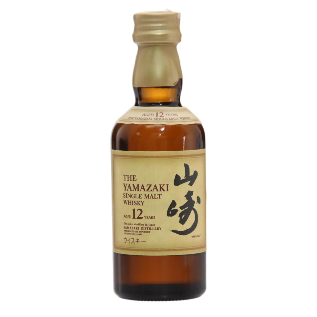 Yamazaki 12 Year Old Miniature N/Acl 43.00% Japan Whisky