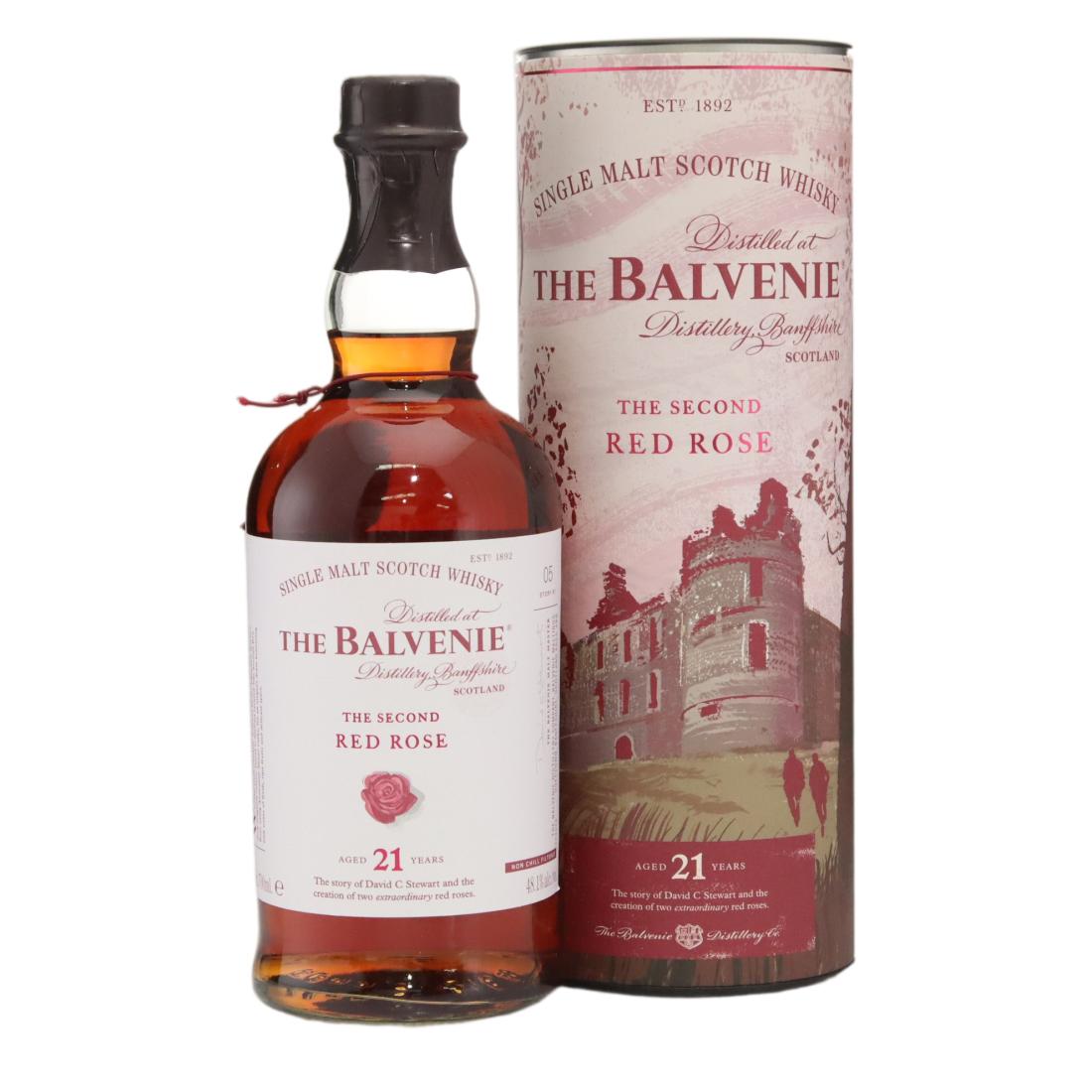 Balvenie The Second Red Rose 21 Year Old – Story No.05 N/Acl 48.10% Scotland Whisky 