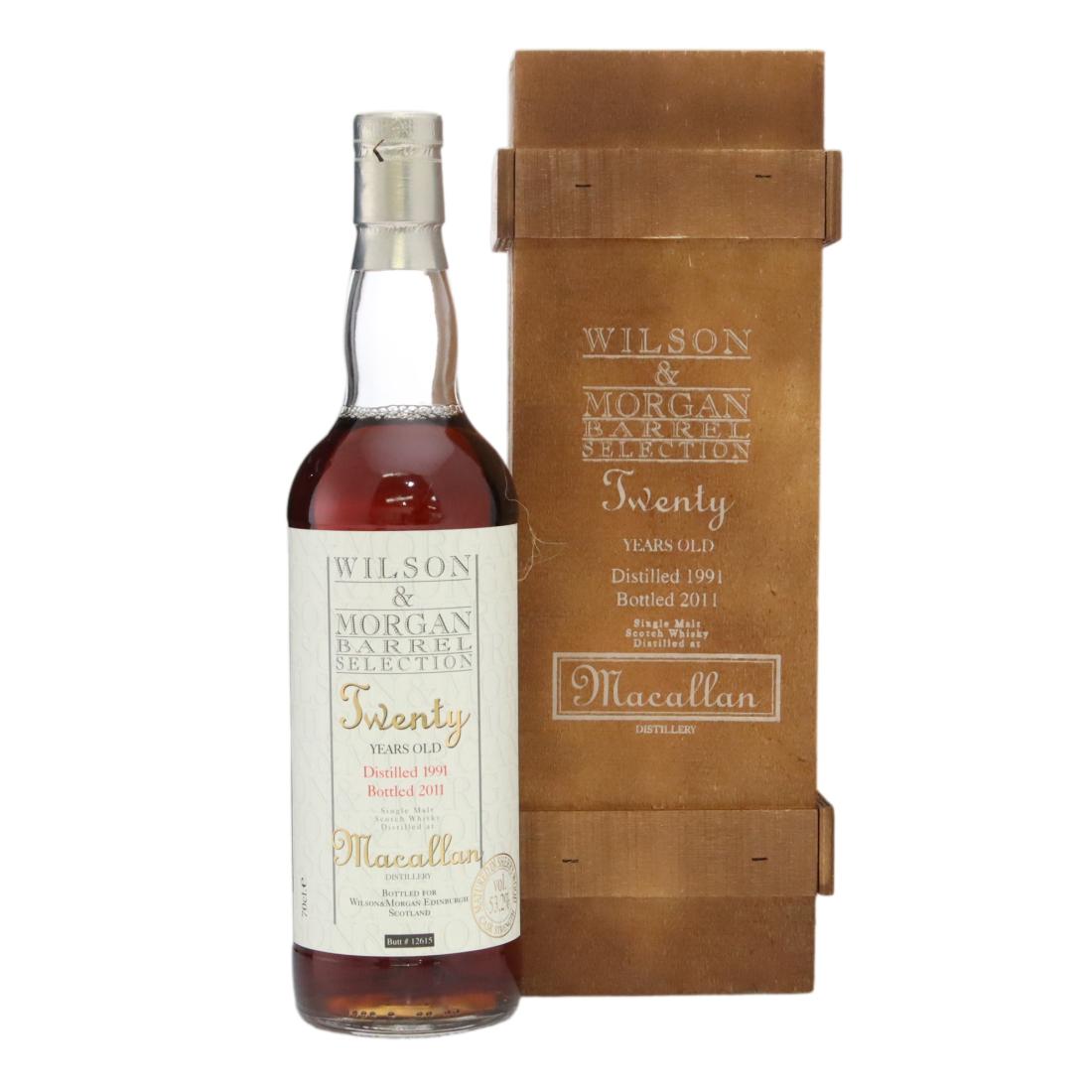 Macallan 1991 Wilson & Morgan Barrel Selection 20 Year Old N/Acl 53.20% Scotland Whisky 