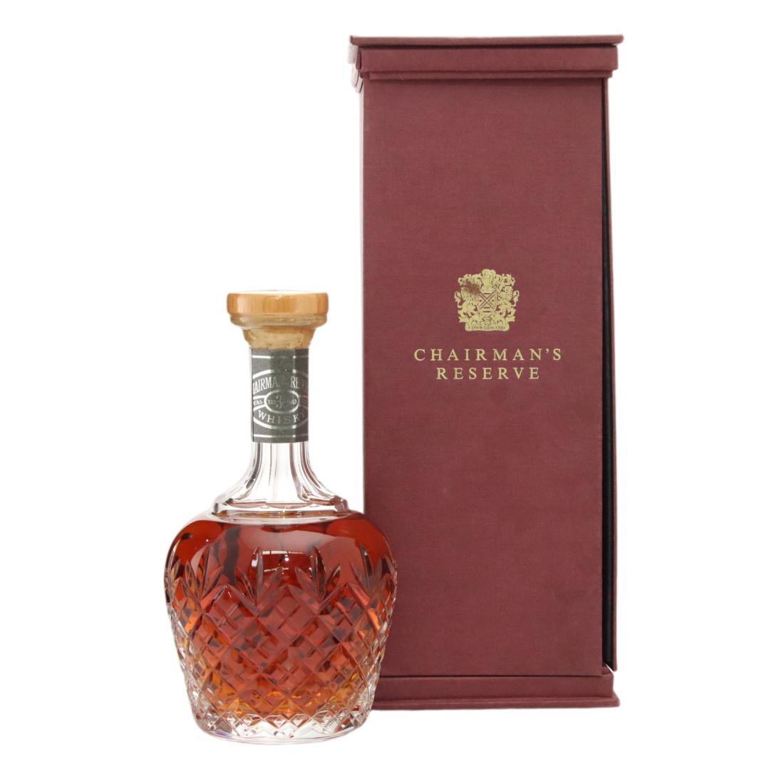 Chairman’s Reserve 30 Year Old Scotch Whisky – Baccarat Decanter N/Acl 43.00% Scotland Whisky