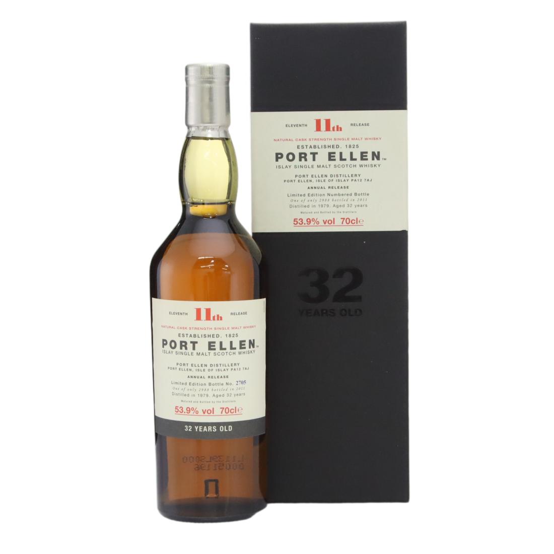 Port Ellen 1979 Natural Cask Strength 32 Year Old – 11th Release N/Acl 53.90% Scotland Whisky