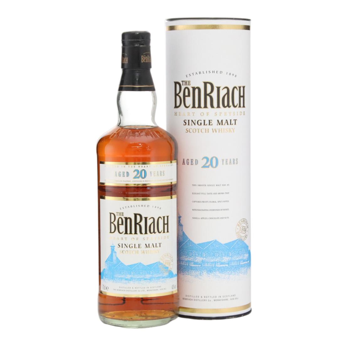 Benriach 20 Year Old N/Acl 43.00% Scotland Whisky 