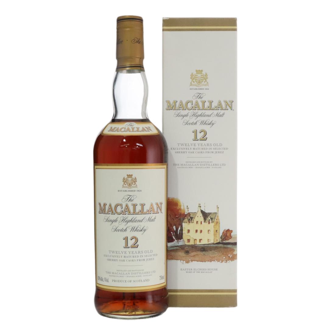 Macallan 12 Year Old N/Acl 43.00% Scotland Whisky 