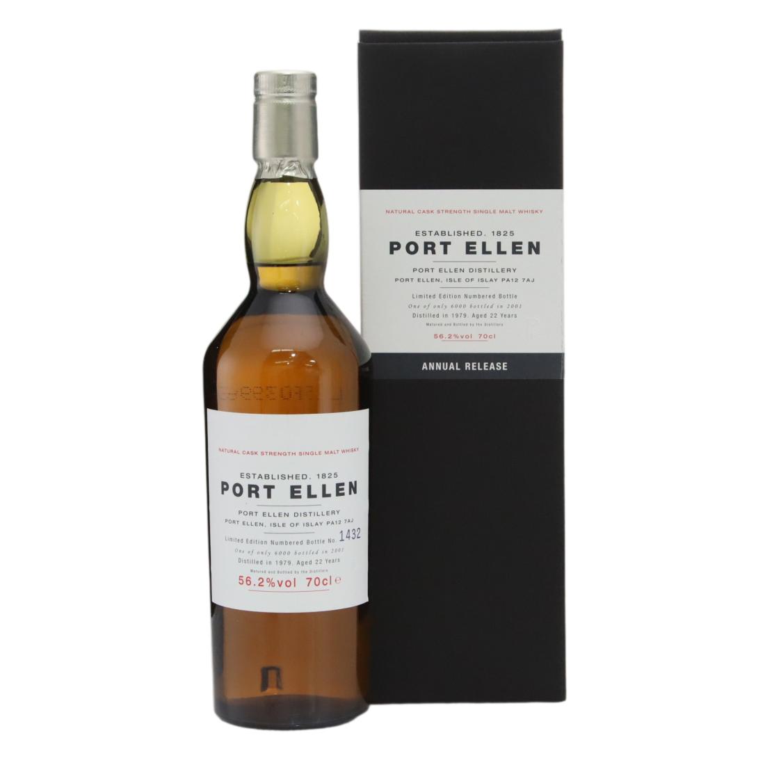 Port Ellen 1979 Natural Cask Strength 22 Year Old – 1st Release N/Acl 56.20% Scotland Whisky 