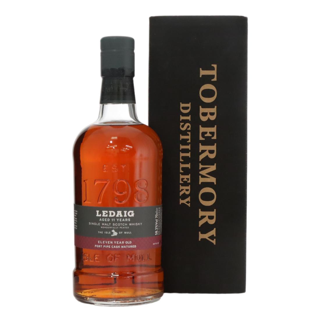 Ledaig 11 Year Old Port Pipe Cask Matured N/Acl 58.20% Scotland Whisky