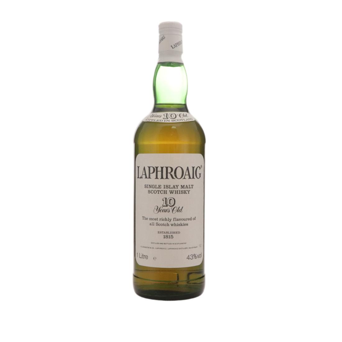 Laphroaig 10 Year Old Litre N/Acl 43.00% Scotland Whisky 